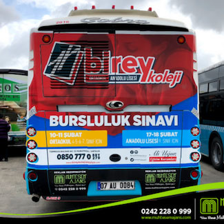 Otobüs Reklamları